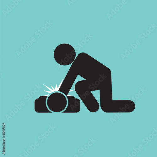 CPR Or Cardiopulmonary Resuscitation Vector Illustration.