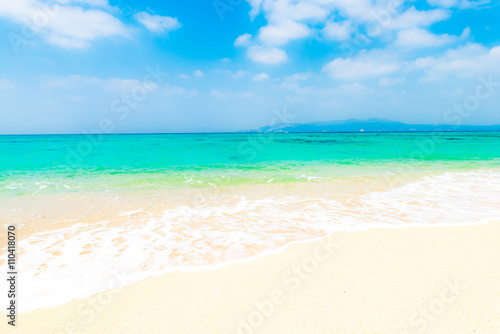Beach, sea, landscape. Okinawa, Japan, Asia. © dreamsky