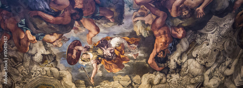 Ceiling fresco in Palazzo Barberini, Rome, Italy
