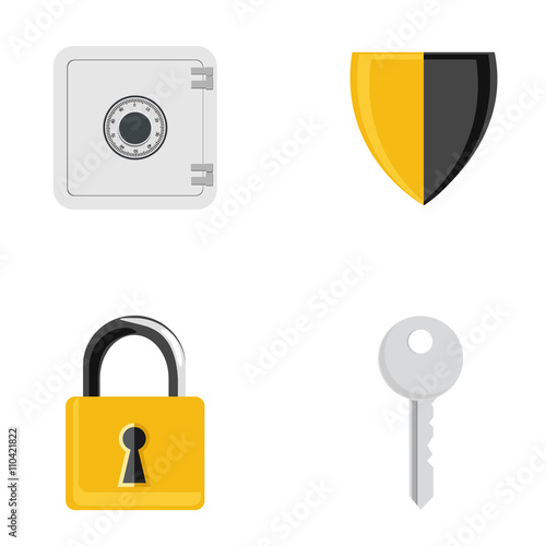 Security icon set
