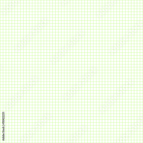 Foto Green graph grid squared cells paper background. Millimeter pape