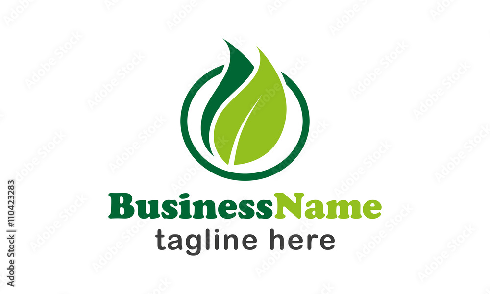 Leaf Logo Design Leaf Logo Design