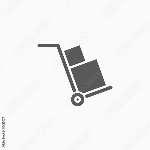 handcart icon