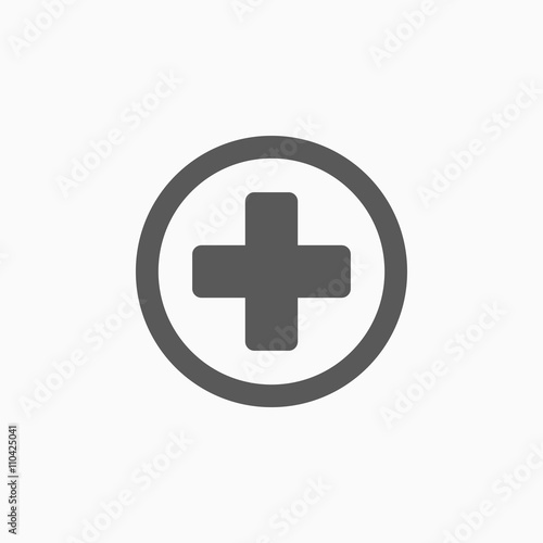 medical cross icon