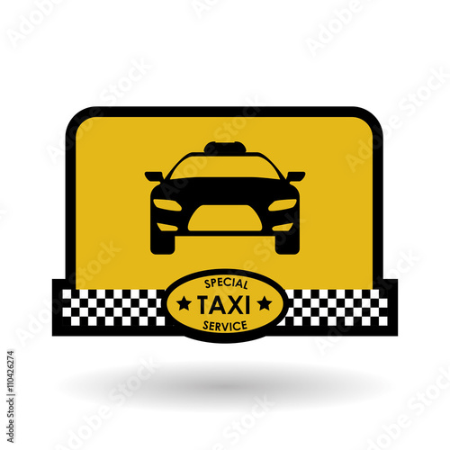 Taxi  design. cab concept. transportation icon