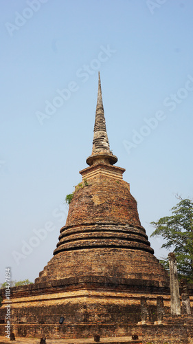 temple in sukhothai national park