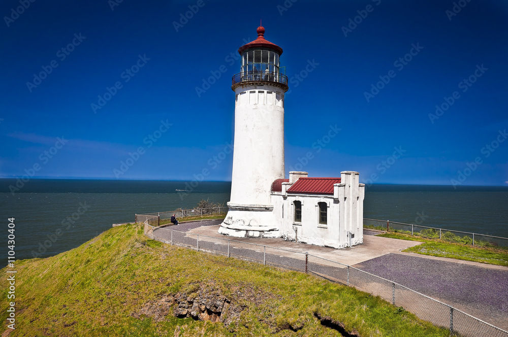 A light house in cape disappointment state park