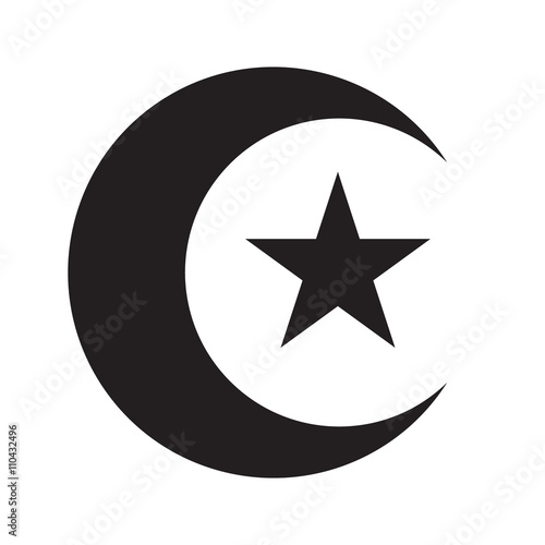 islam icon vector