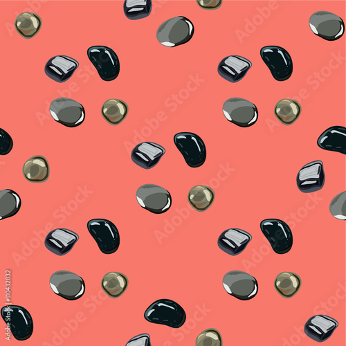 Stones in vector