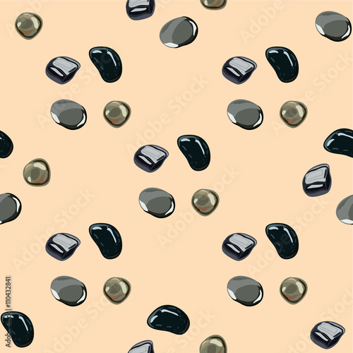 Stones in vector