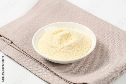Obraz na plátně Durum wheat semolina flour