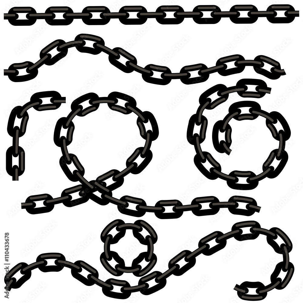 Metal Chain Drawing