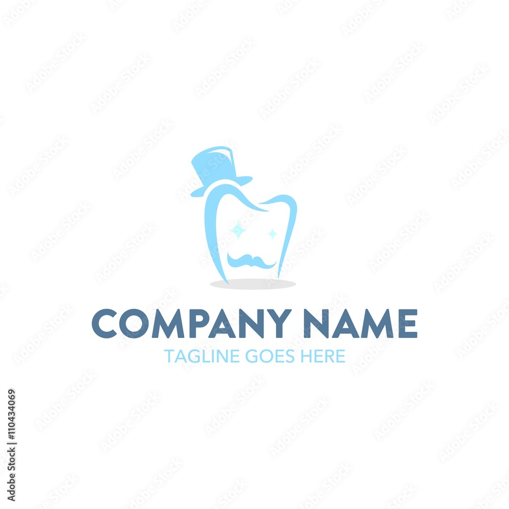 Fototapeta premium Mr. Dental Logo 2