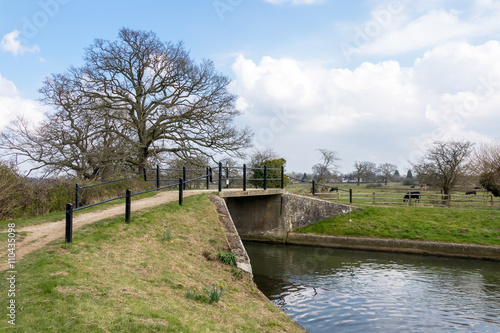 Bridge over the Canal at Papercourt Lock