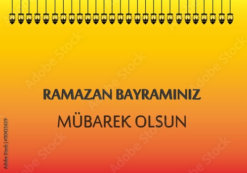 Mubarak Poster Design