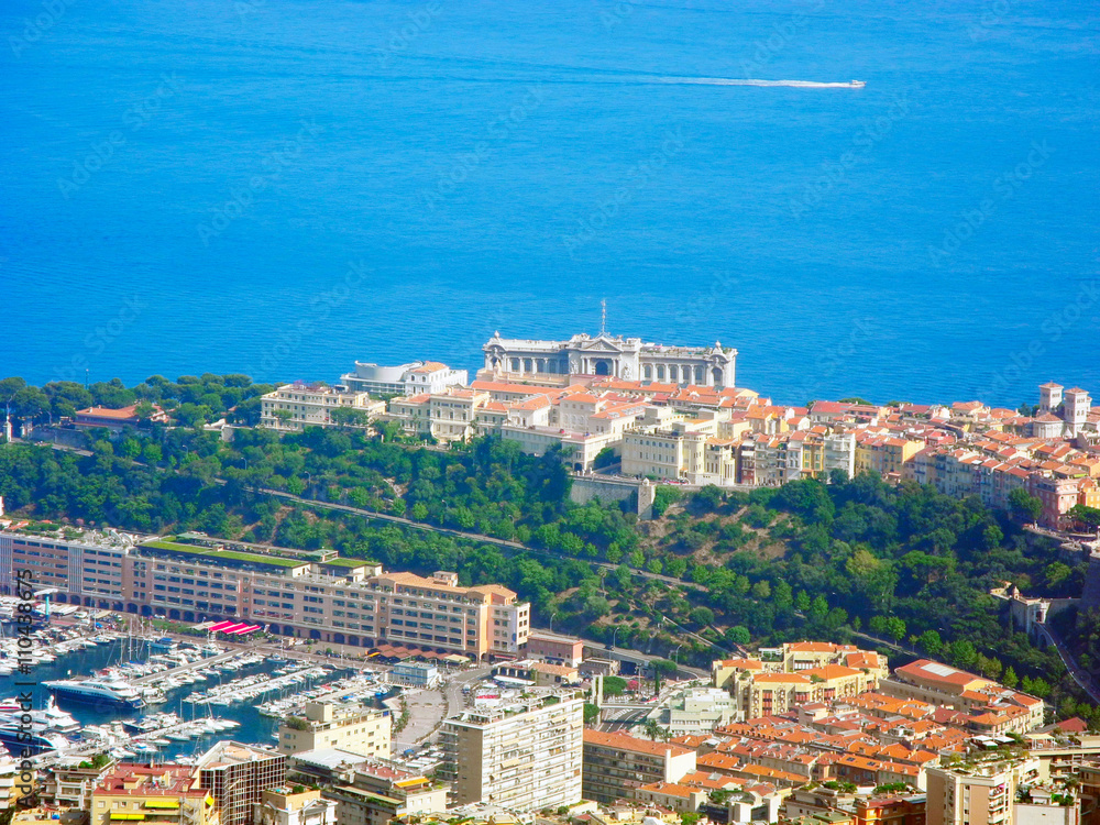 Building of Oceanographic Museum in Monaco.