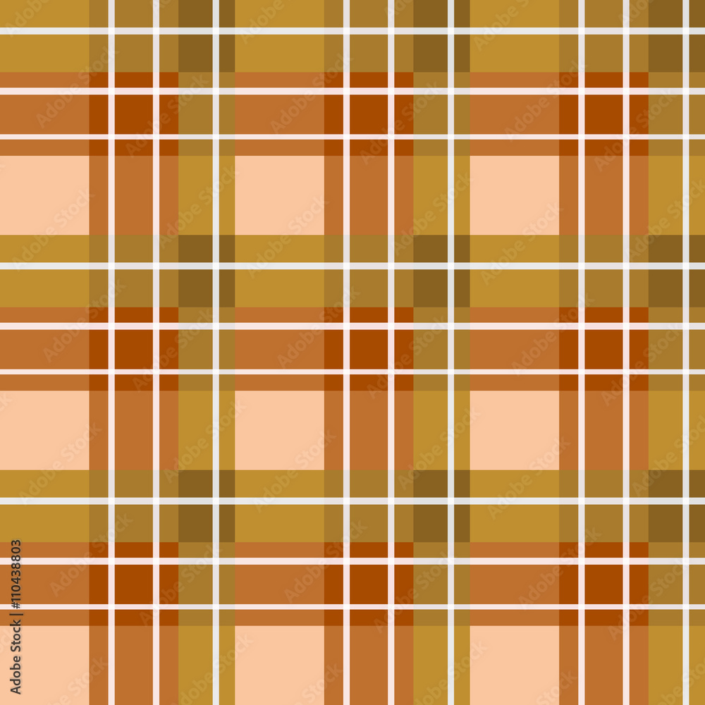 Brown plaid fabric Brown plaid fabric