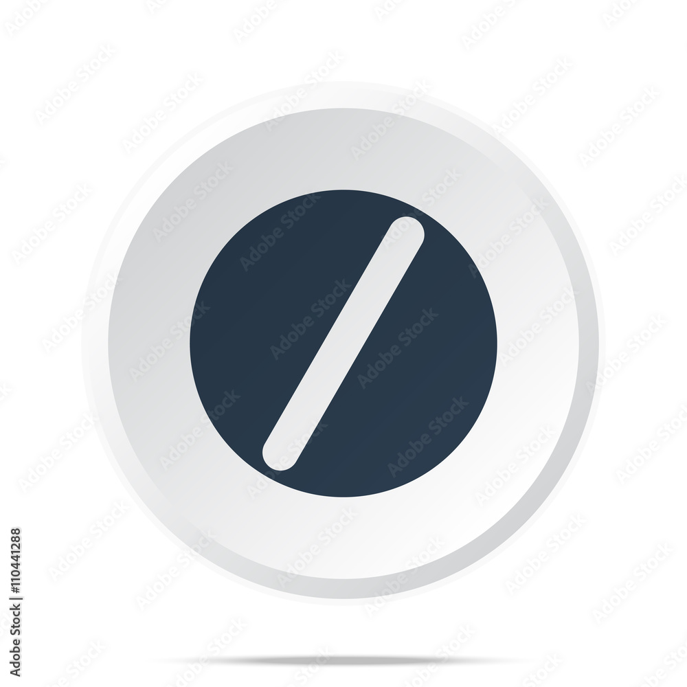 Black Pill icon on white web button Black Pill icon on white web button