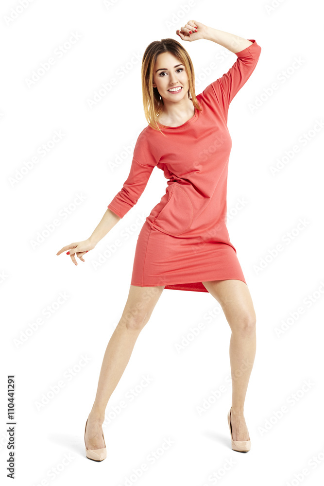 Fototapeta premium Woman dancing