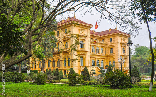 Historical French Colonial Governor's Mansion - Hanoi, Vietnam