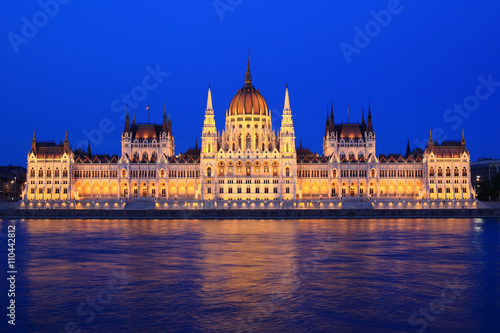 Parliament of Budapest, Hungary at night © Zsolt Biczó