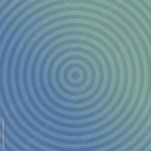 Blue background design with concentric circles
