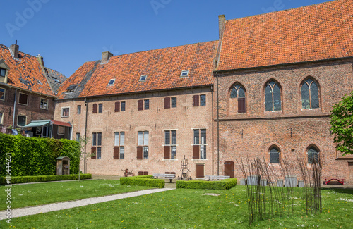 Courtyard of the monastery in Elburg