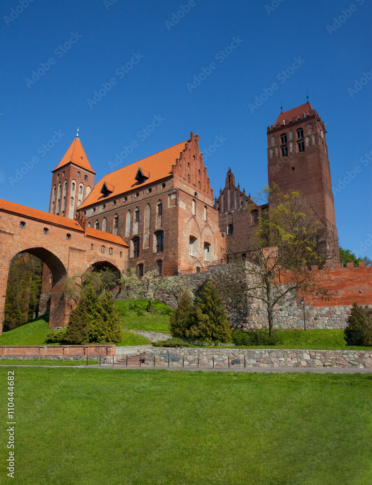 Zamek z katedrą, Kwidzyn, Polska The castle in Kwidzyn, Poland 