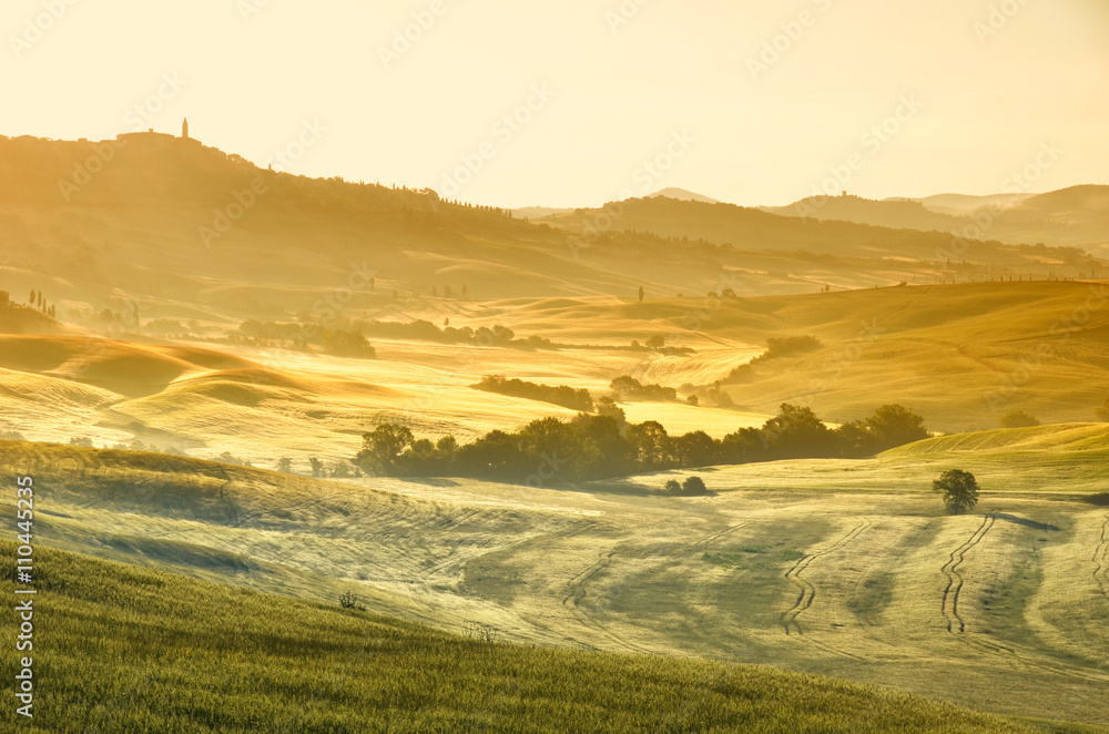 Early morning in Tuscany, Italy