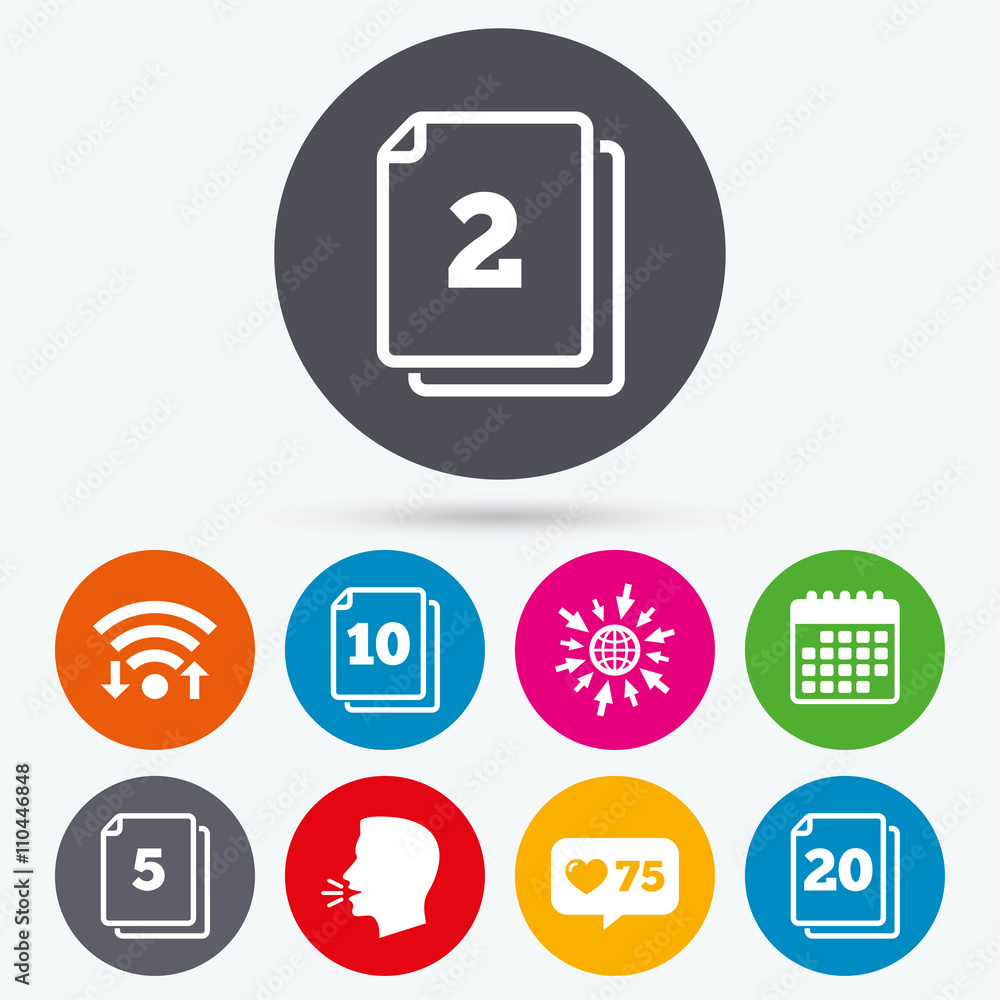 In pack sheets icons. Quantity per package. In pack sheets icons. Quantity per package.