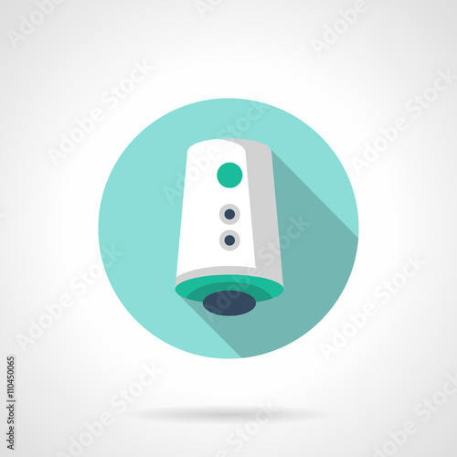 Air freshener spray flat color design vector icon