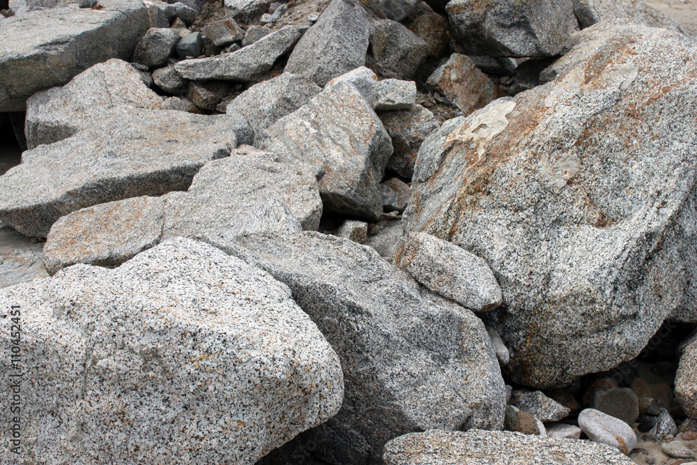 Rocas en la costa