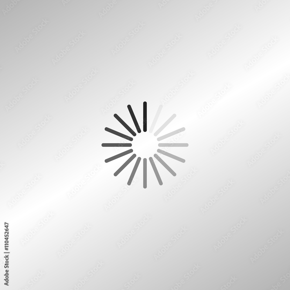 Flat paper cut style icon of refresh symbol Flat paper cut style icon of refresh symbol