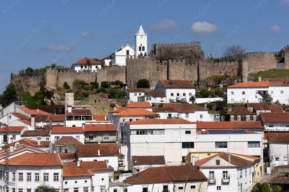 Castle and village of Penela, Beiras region, Portugal