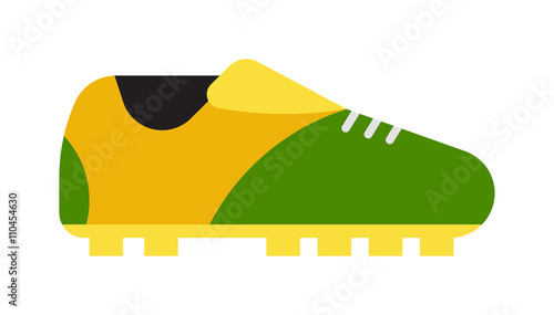 Football boots vector illustration.