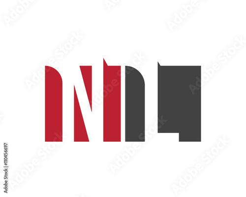 Free Download NL red square letter logo for  landscape, law, leadership, learning, legal - GFXLoad