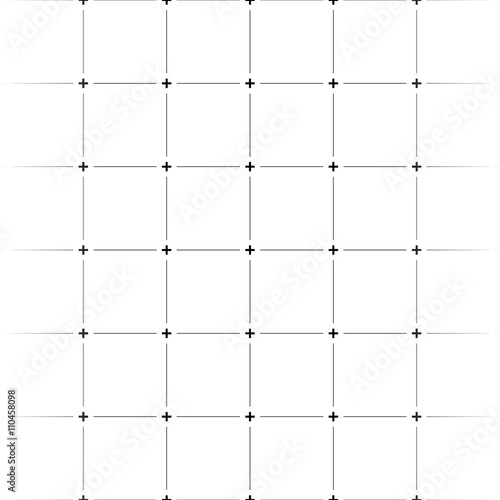 Abstract grid, mesh pattern with plus symbols.