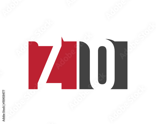 Free Download ZO red square letter logo for organization, office, organized, outlet, orthopdic, online - GFXLoad