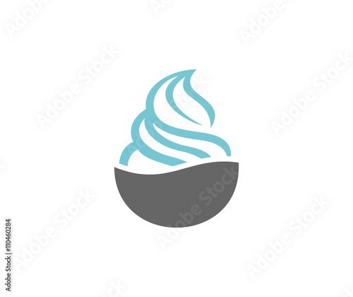 Ice cream logo