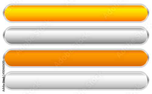 Gold, silver, bronze, titanium plaques, plates. Horizontal, rect