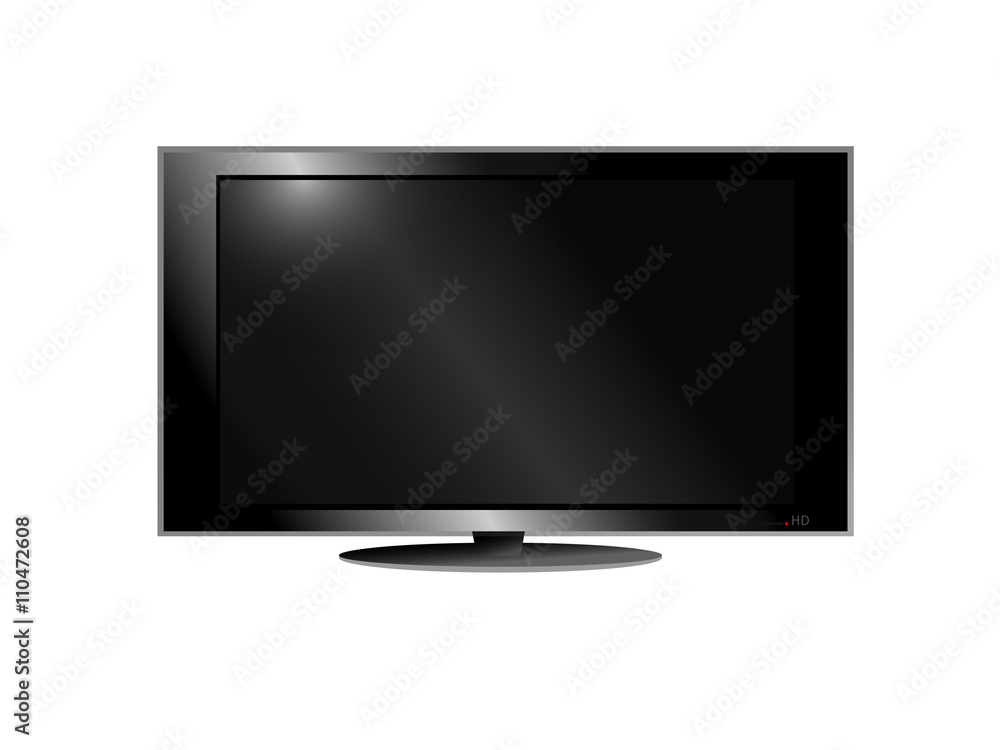 Illustration of a television Illustration of a television