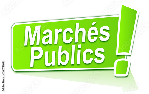 marchés publics sur étiquette verte