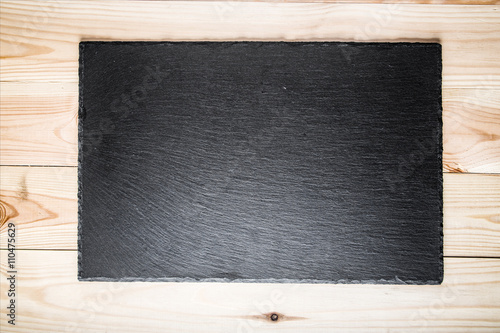 black slate board photo