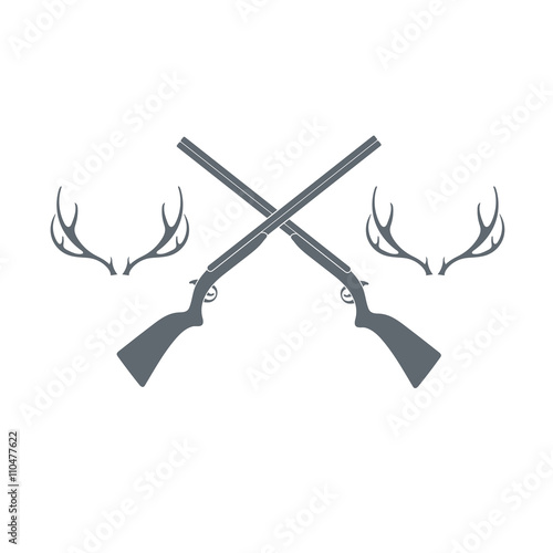 hunting club logo icon