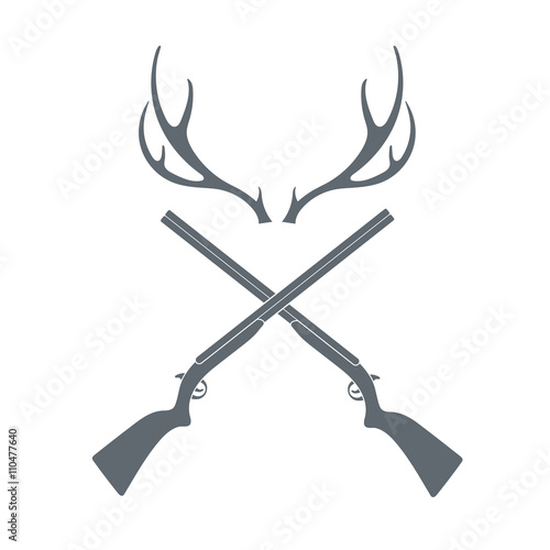 hunting club logo icon