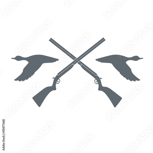 hunting club logo icon