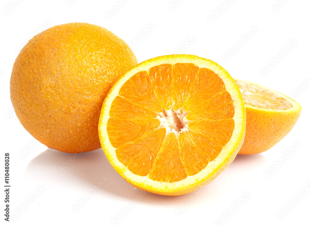 oranges isolated on white background oranges isolated on white background