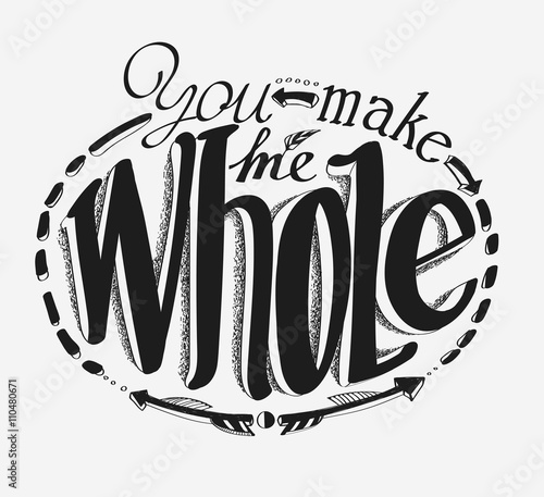You make me whole