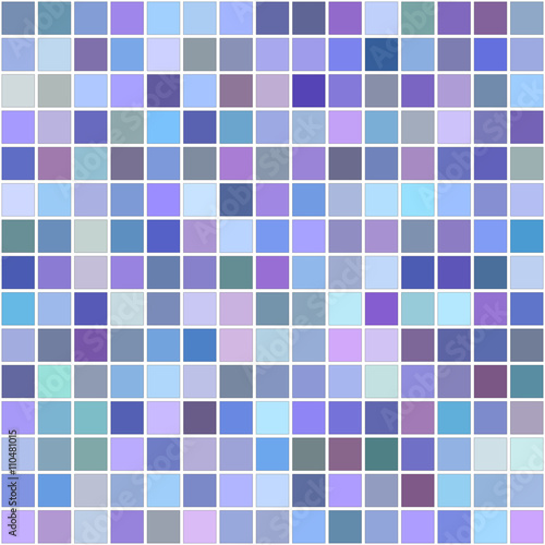 Colorful square mosaic vector background design
