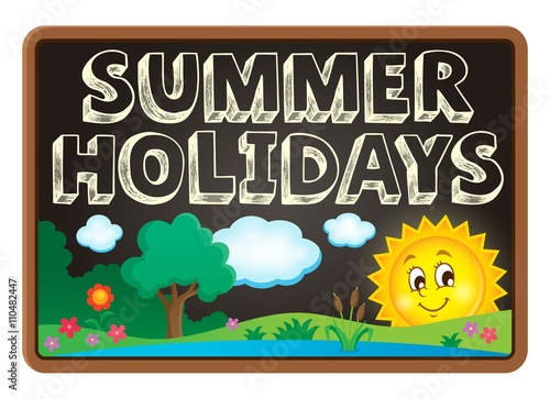 School holidays theme image 2
